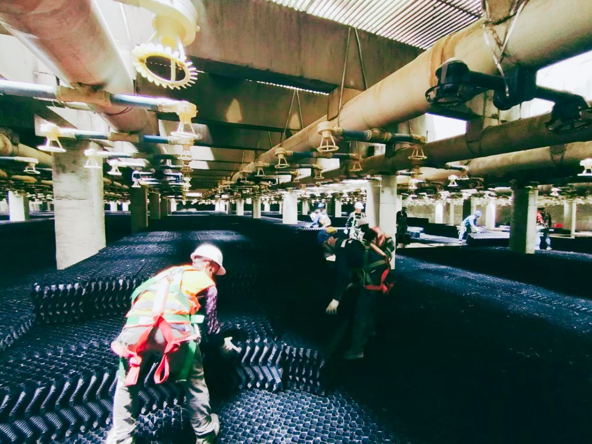 Cooling tower spare parts replacement in Thailand